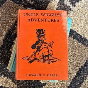 Vintage Uncle Wiggily's Adventures by Howard R. Garis - Orange Cover